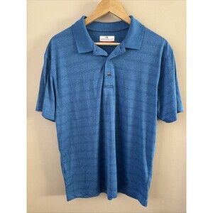 Grand Slam Men’s Medium Blue Golf Polo Short Sleeve Performance Shirt